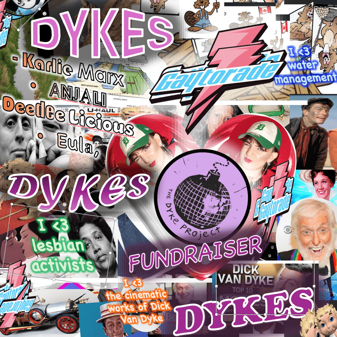 GAYTORADE ♡ The Dyke Project ♡ FUNDRAISER