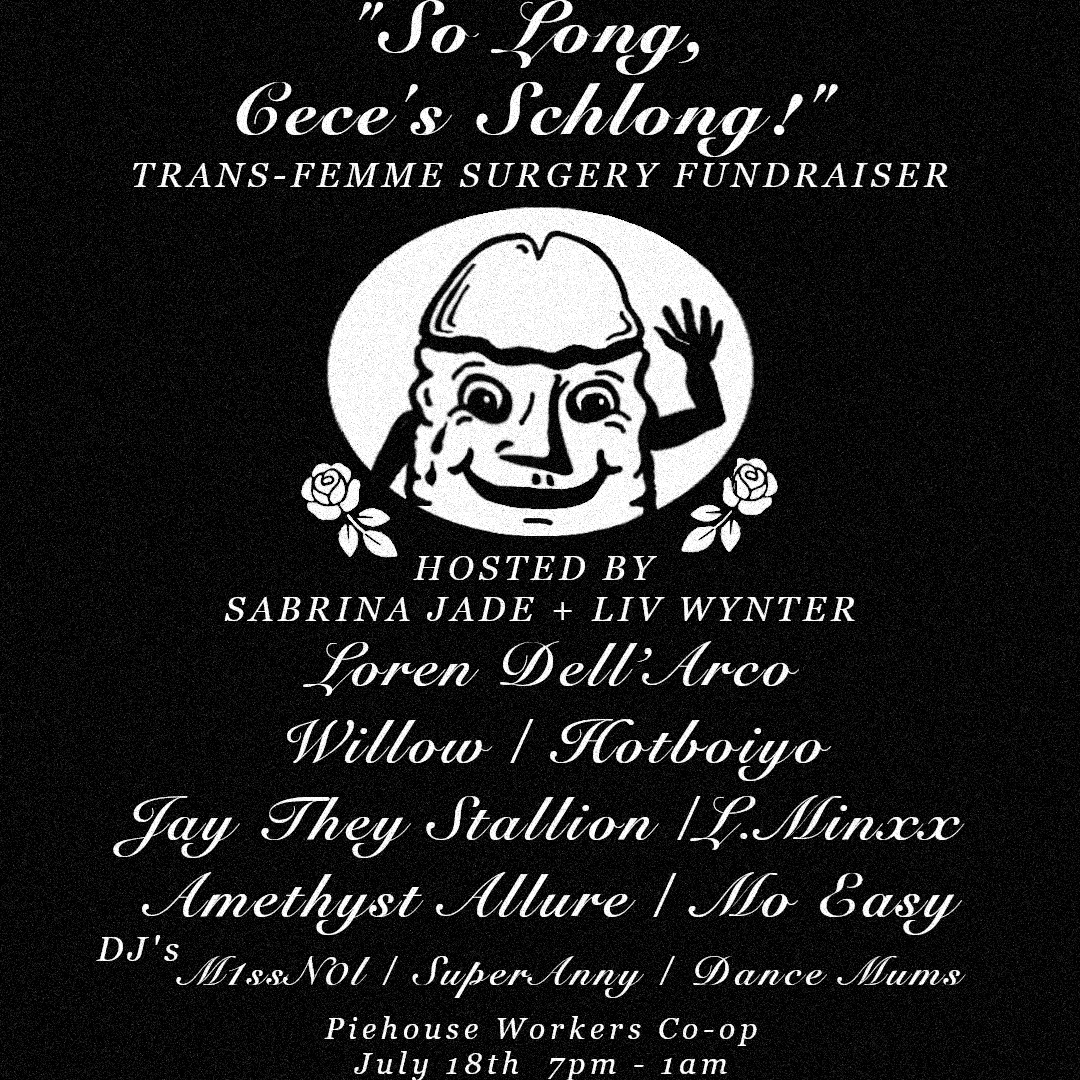 So Long Cece's Shlong - Transfemme Surgery Fundraiser!