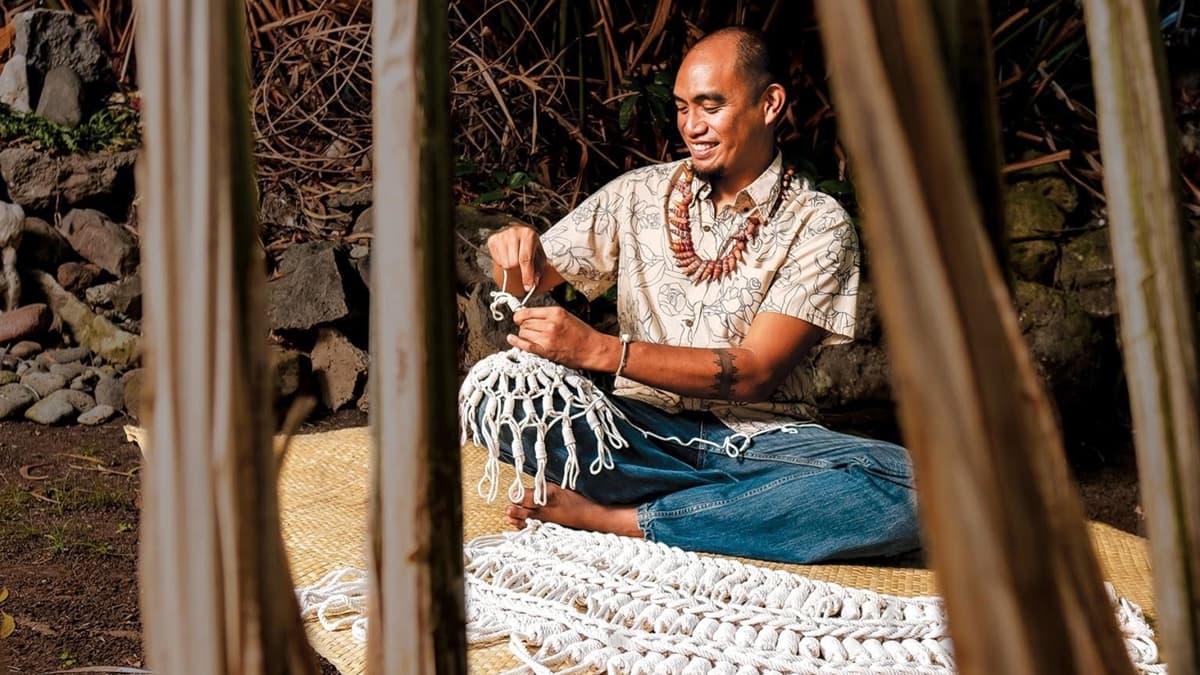 Hana Pu‘upu‘u: Hawaiian Knotting Workshop with Marques Hanalei Marzan