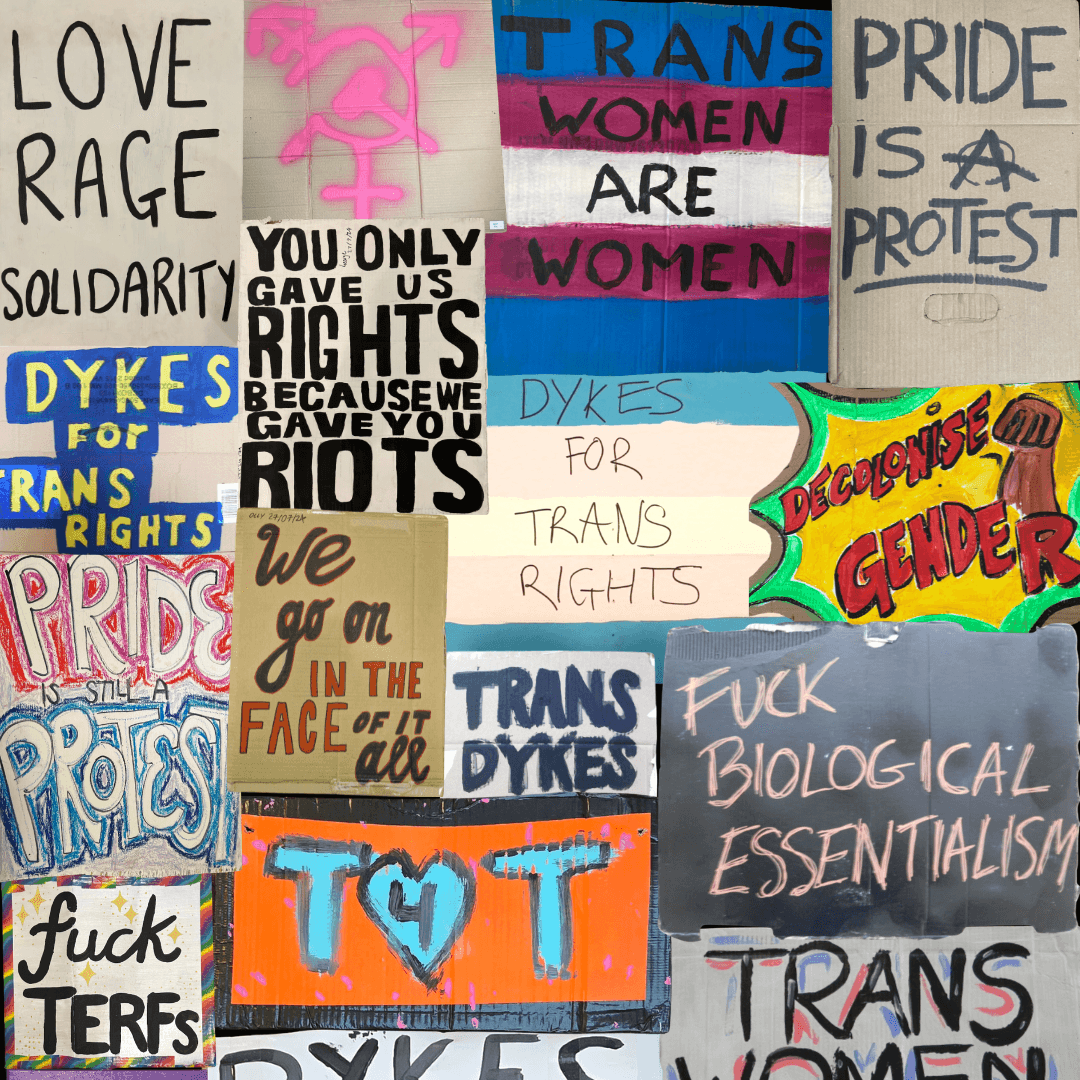 Dyke March Placard Making