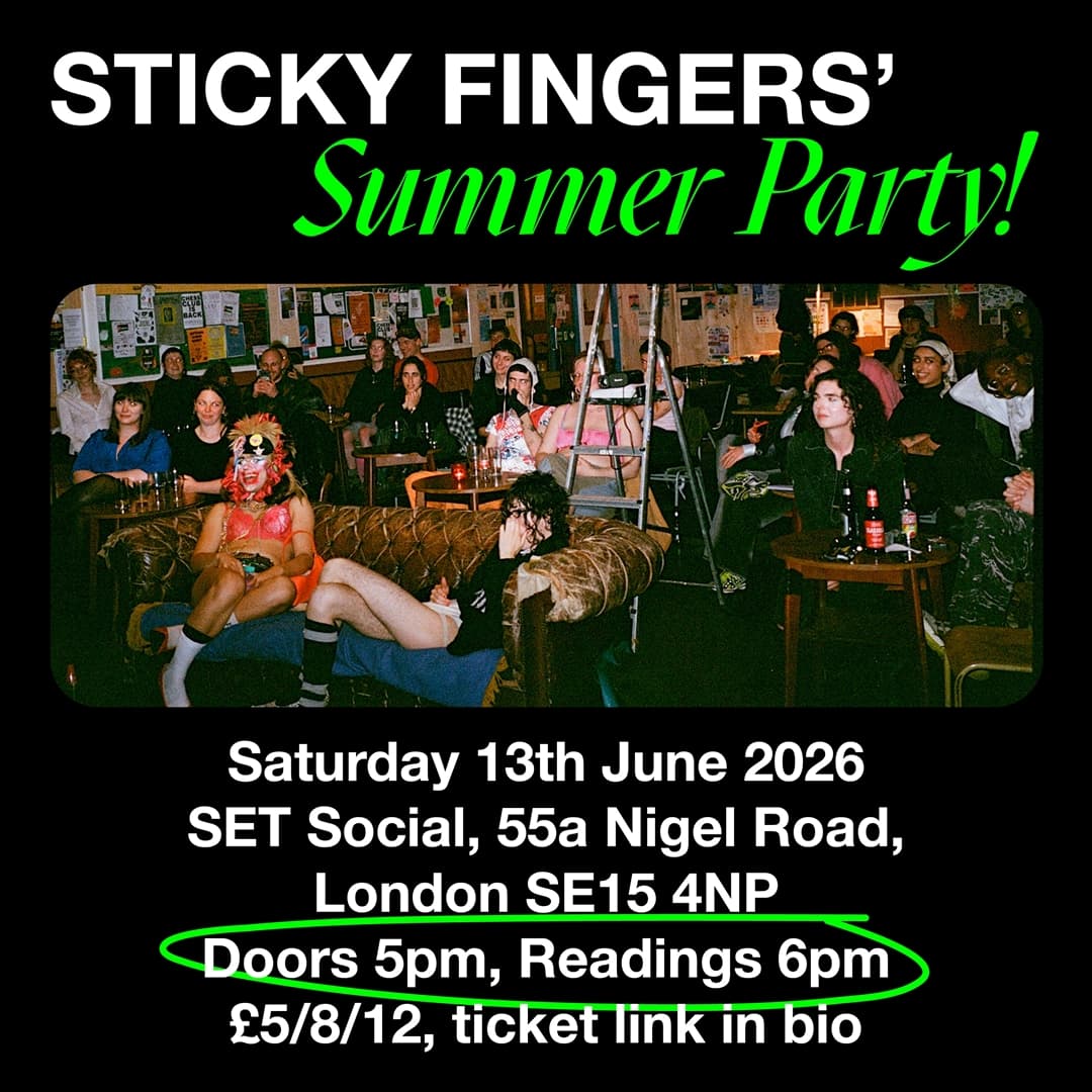 Sticky Fingers Publishing Summer Party!