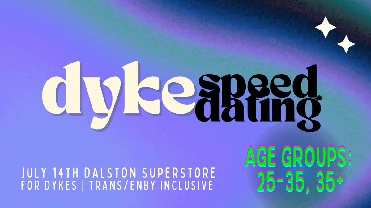 dyke speed dating x karaoke