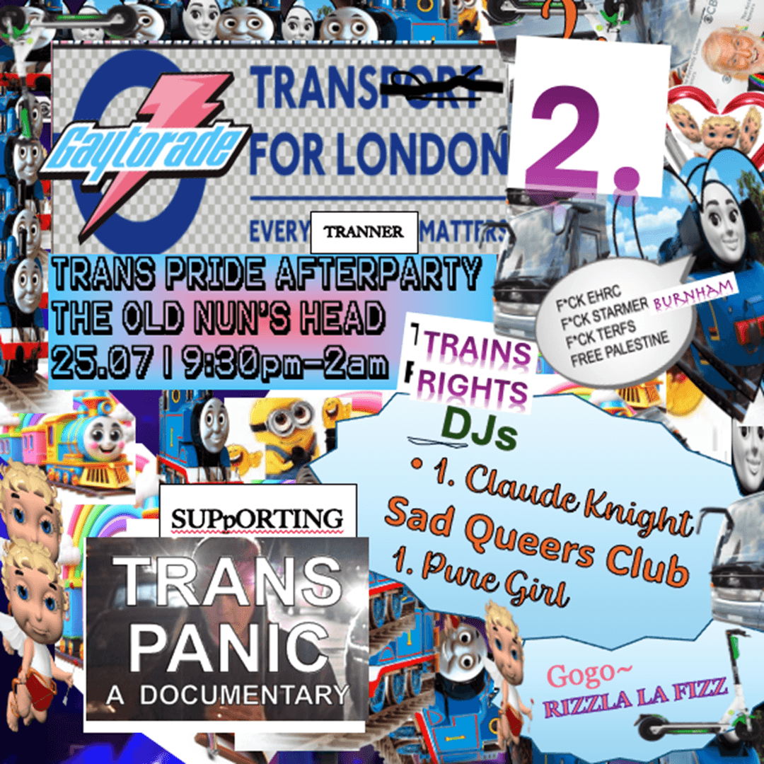 GAYTORADE ♡ TRANS PRIDE AFTER PARTY 2 ♡