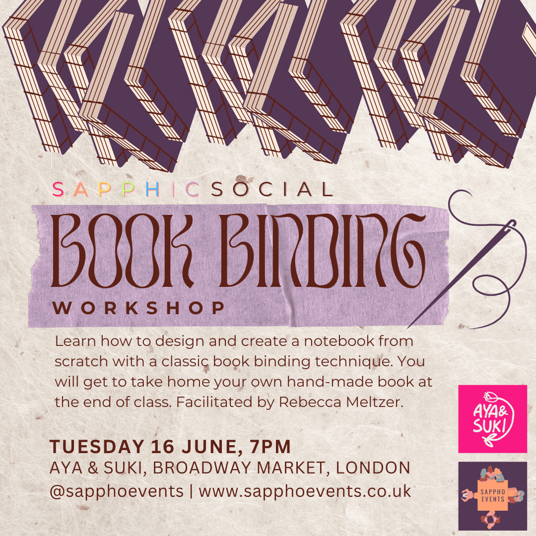 Queer book binding workshop