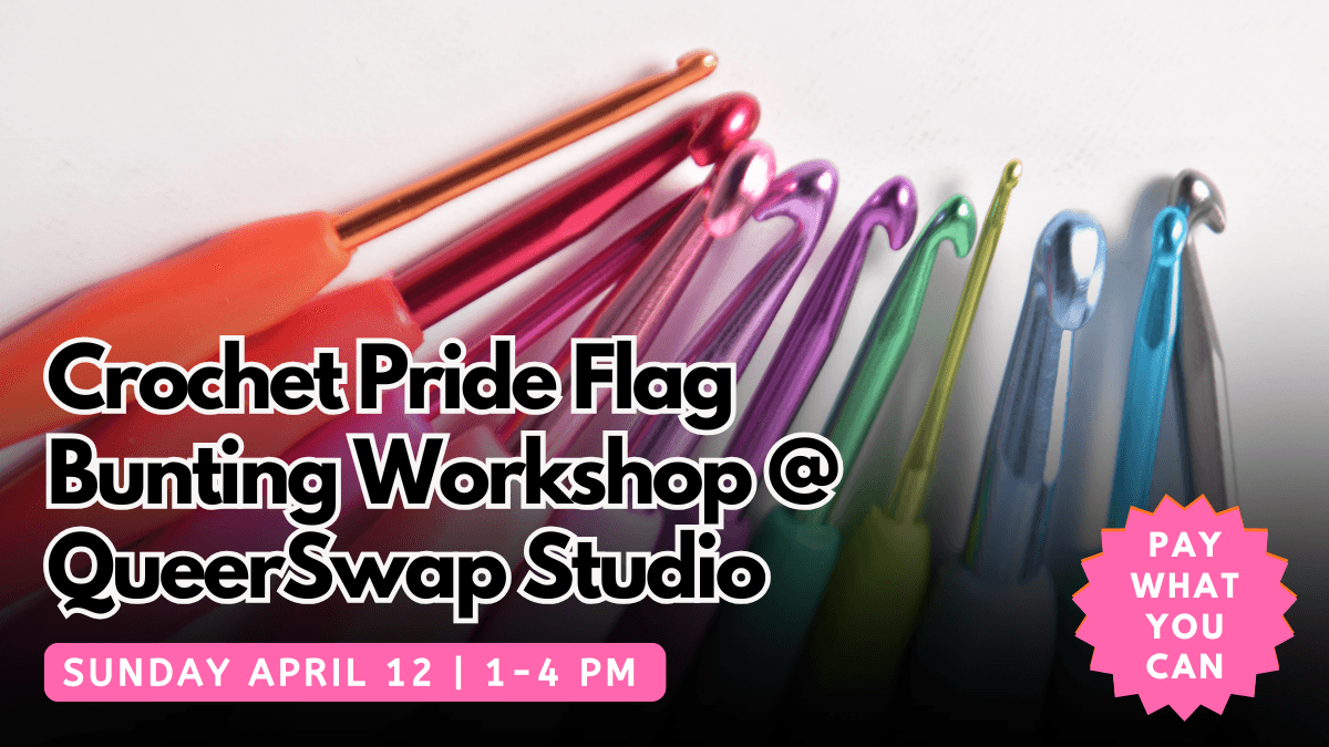 Crochet Pride Flag Bunting Workshop
