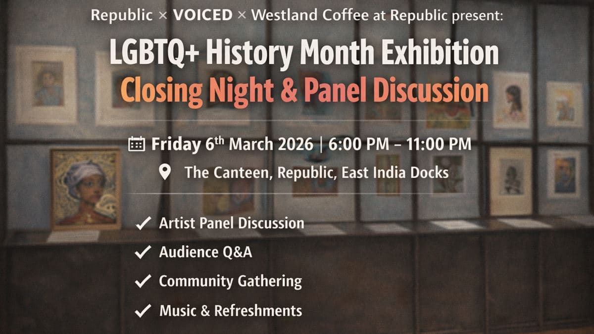 LGBTQ+ History Month Exhibition Closing Night & Panel Discussion