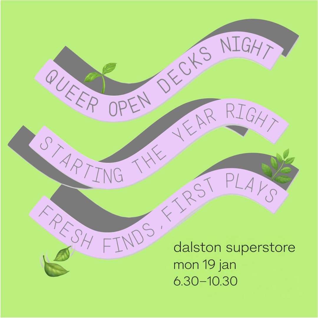 Queer Open Decks - fresh finds edition 🌱