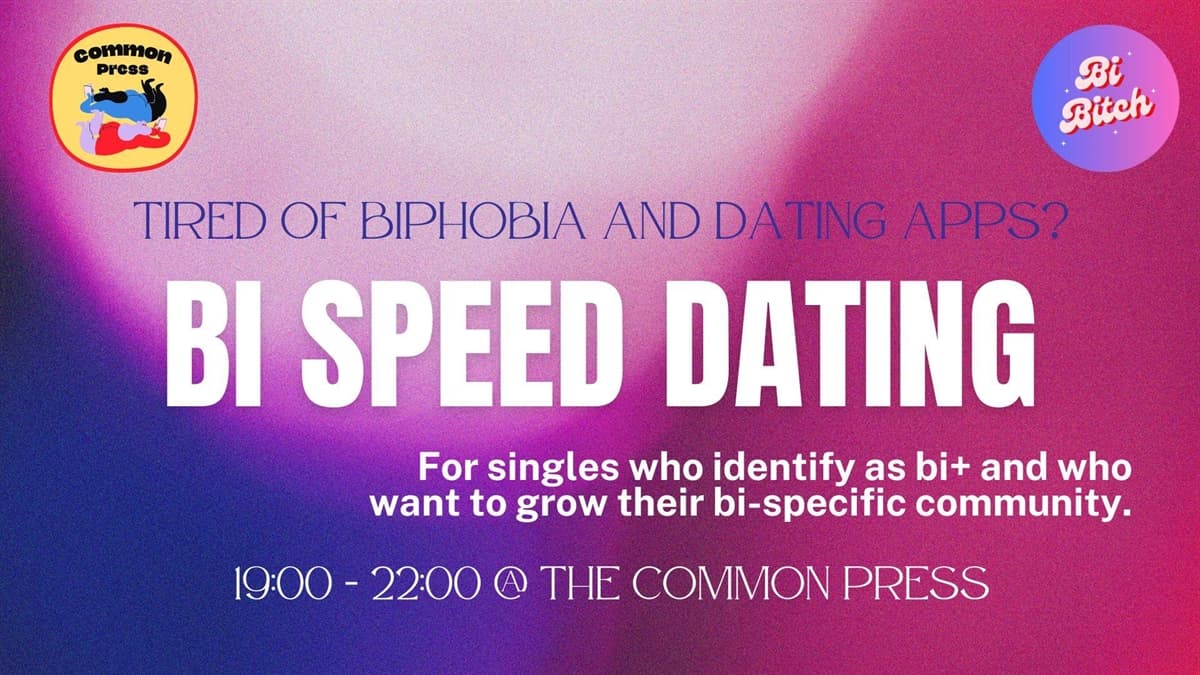 Bi+ Speed Dating - Valentine's Day Special