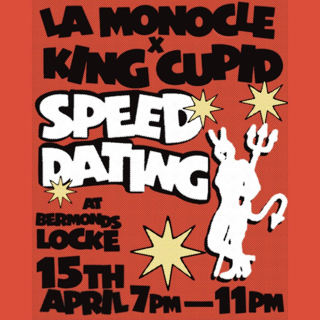La Monocle x King Cupid: FLINTA Speed Dating (All Ages)
