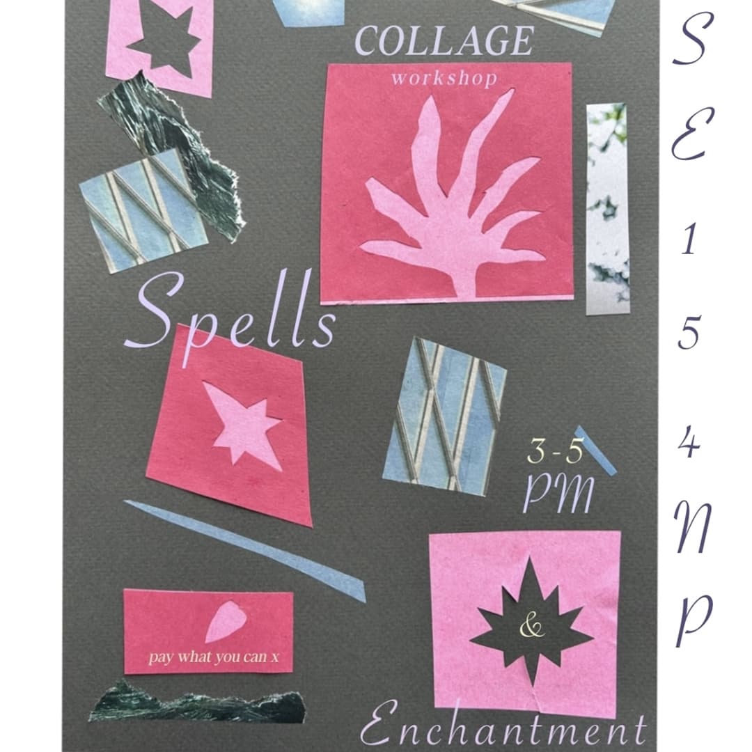 Club Bananas: Spells and Enchantments Collaging