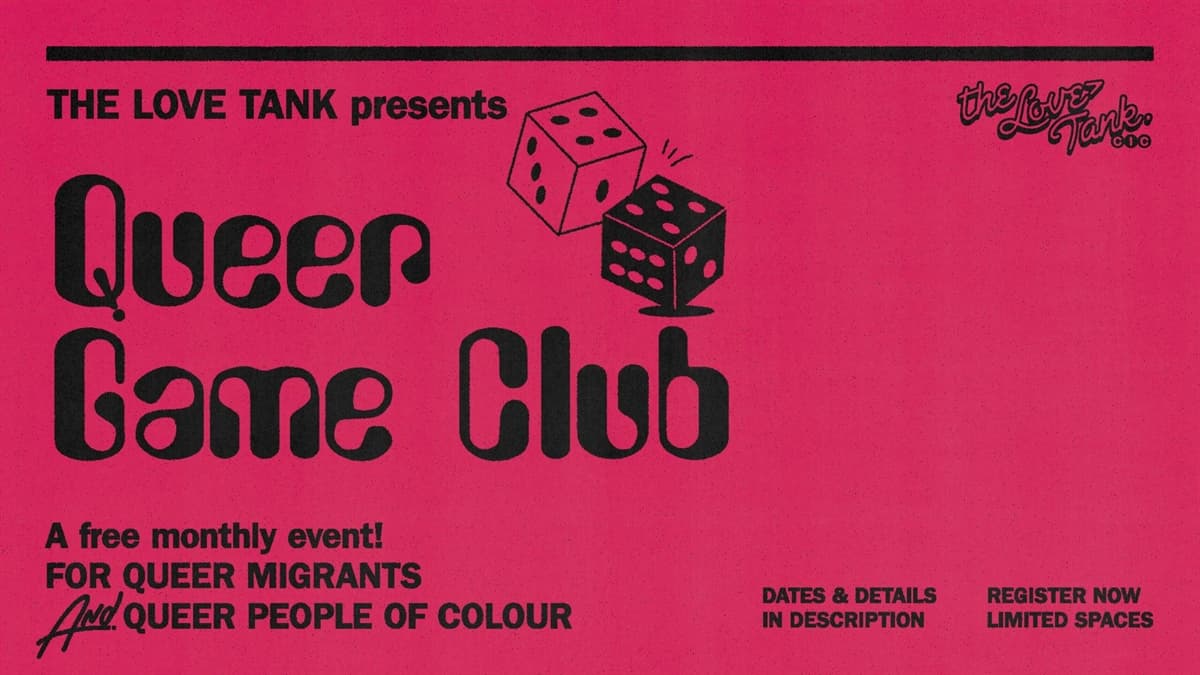 Queer Game Club for queer migrants and queer people of colour