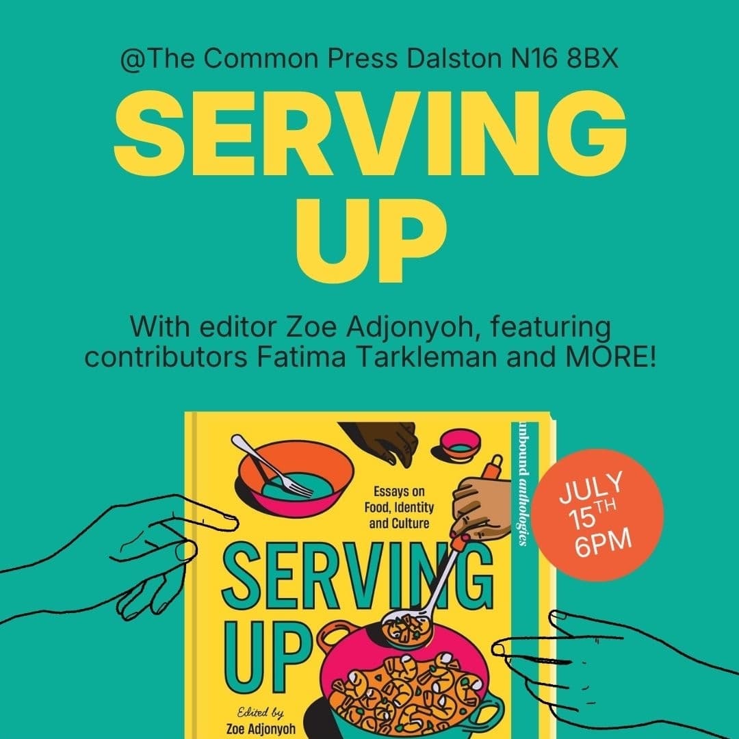 Book Event: Serving Up Essays on food, identity and culture