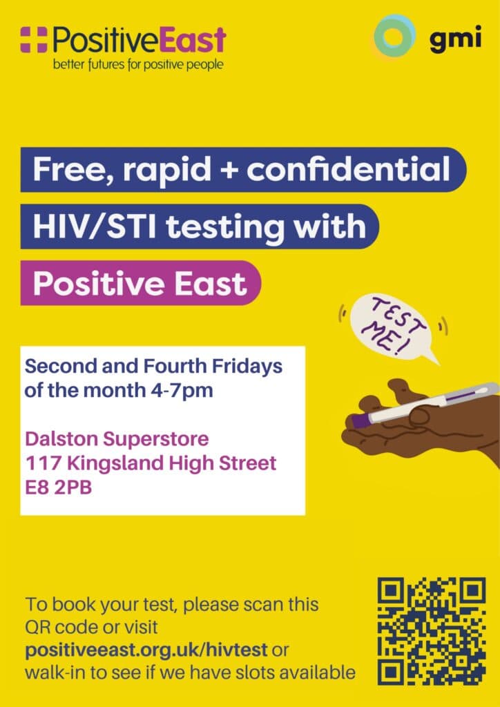 HIV STI Testing W/ Positive East Free Confidential