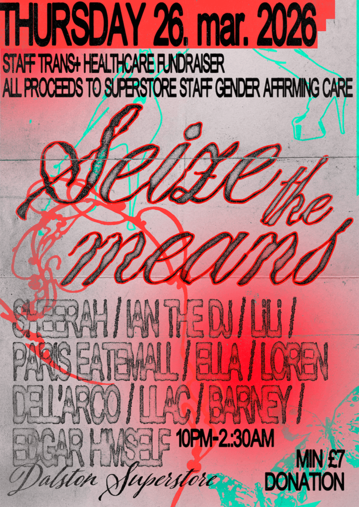 Seize the means: Staff Trans Healthcare fundraiser